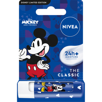 Nivea Mickey Mouse, pomadka do ust, pielęgnacyjna, The Original, 4,8 g - zdjęcie produktu