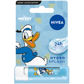 Nivea Donald Duck, pomadka do ust, pielęgnacyjna, Hydro Splash, 4,8 g - zdjęcie produktu