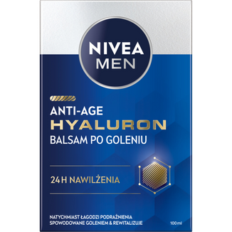 Nivea Men Anti-Age Hyaluron, balsam po goleniu, 100 ml - zdjęcie produktu