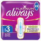 Always Platinum, podpaski ze skrzydełkami, rozmiar 3, Day & Night, 22 sztuki - miniaturka zdjęcia produktu