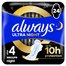 Always Ultra, podpaski ze skrzydełkami, rozmiar 4, Secure Night, 24 sztuki - miniaturka  zdjęcia produktu