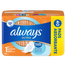 Always Ultra, podpaski ze skrzydełkami, rozmiar 1, Normal, 40 sztuk - miniaturka 2 zdjęcia produktu