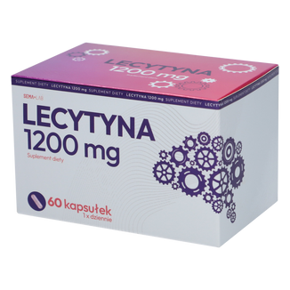 SEMA Lab Lecytyna 1200 mg, 60 kapsułek miękkich - zdjęcie produktu
