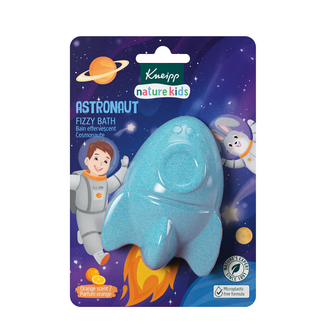 Kneipp Nature Kids Astronauta, musująca figurka do kąpieli dla dzieci, pomarańcza, 95 g - zdjęcie produktu