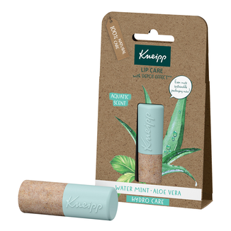 Kneipp Hydro Care, balsam do ust, aloes i mięta, 4,7 g - zdjęcie produktu