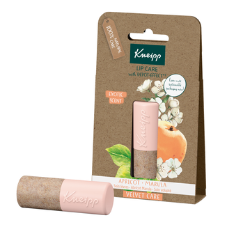 Kneipp Velvet Care, balsam do ust, brzoskwinia i marula, 4,7 g - zdjęcie produktu