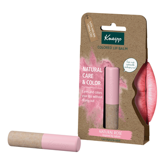 Kneipp Natural Care&Color, koloryzujący balsam do ust, natural rose, 3,5 g - zdjęcie produktu