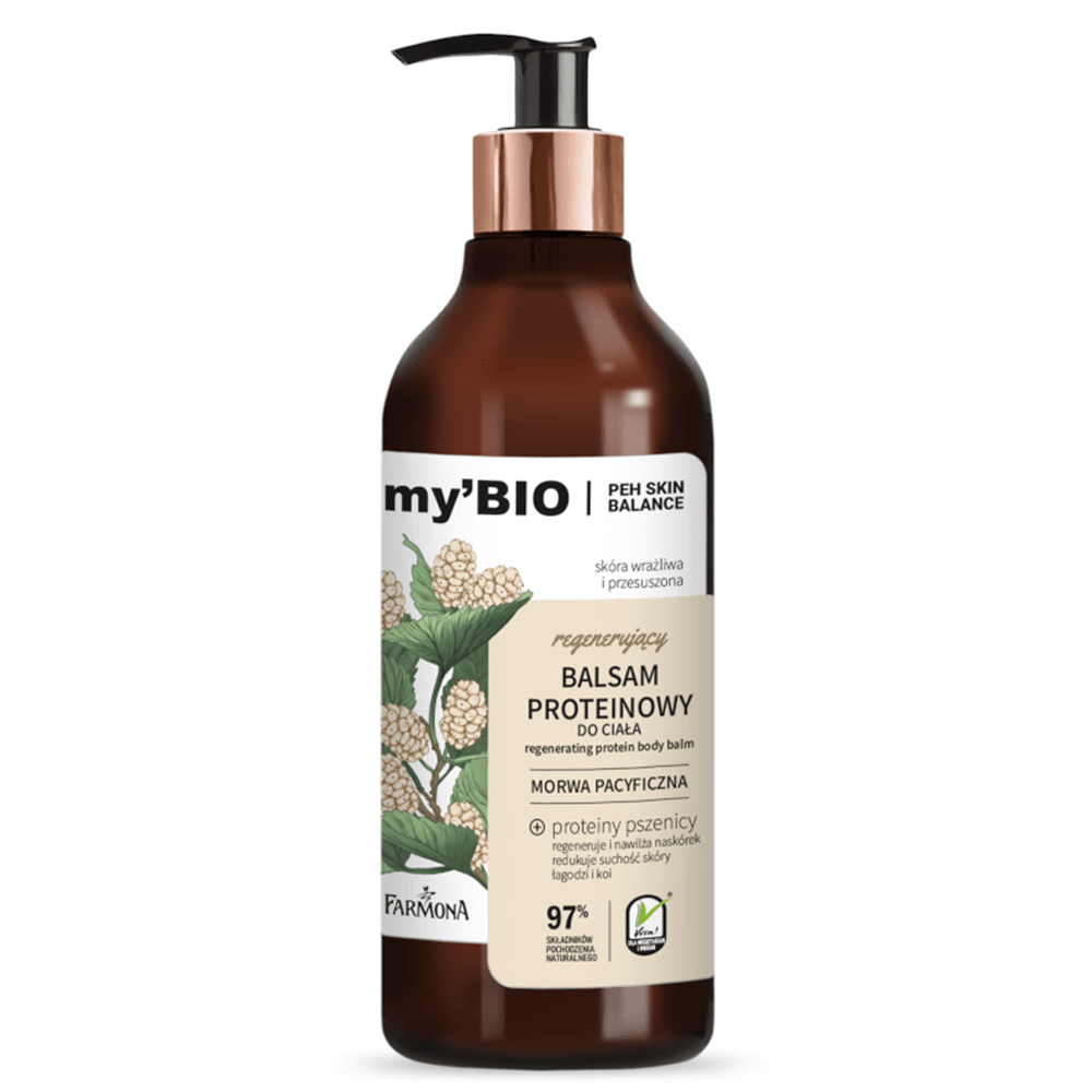 my'BIO Farmona myBIO Regenerujący, balsam proteinowy, morwa pacyficzna, 400 ml — Inhaltsstoffe und Bewertung
