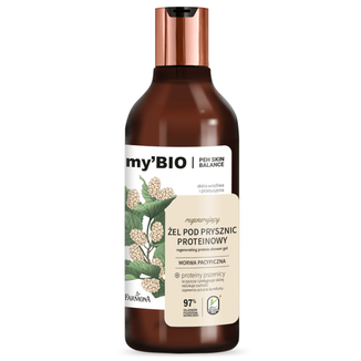 Farmona myBIO Regenerujący, żel pod prysznic proteinowy, morwa pacyficzna, 500 ml - zdjęcie produktu