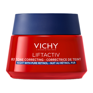 Vichy Liftactiv B3, krem przeciw przebarwieniom na noc z czystym retinolem i niacynamidem, 50 ml USZKODZONE OPAKOWANIE - zdjęcie produktu