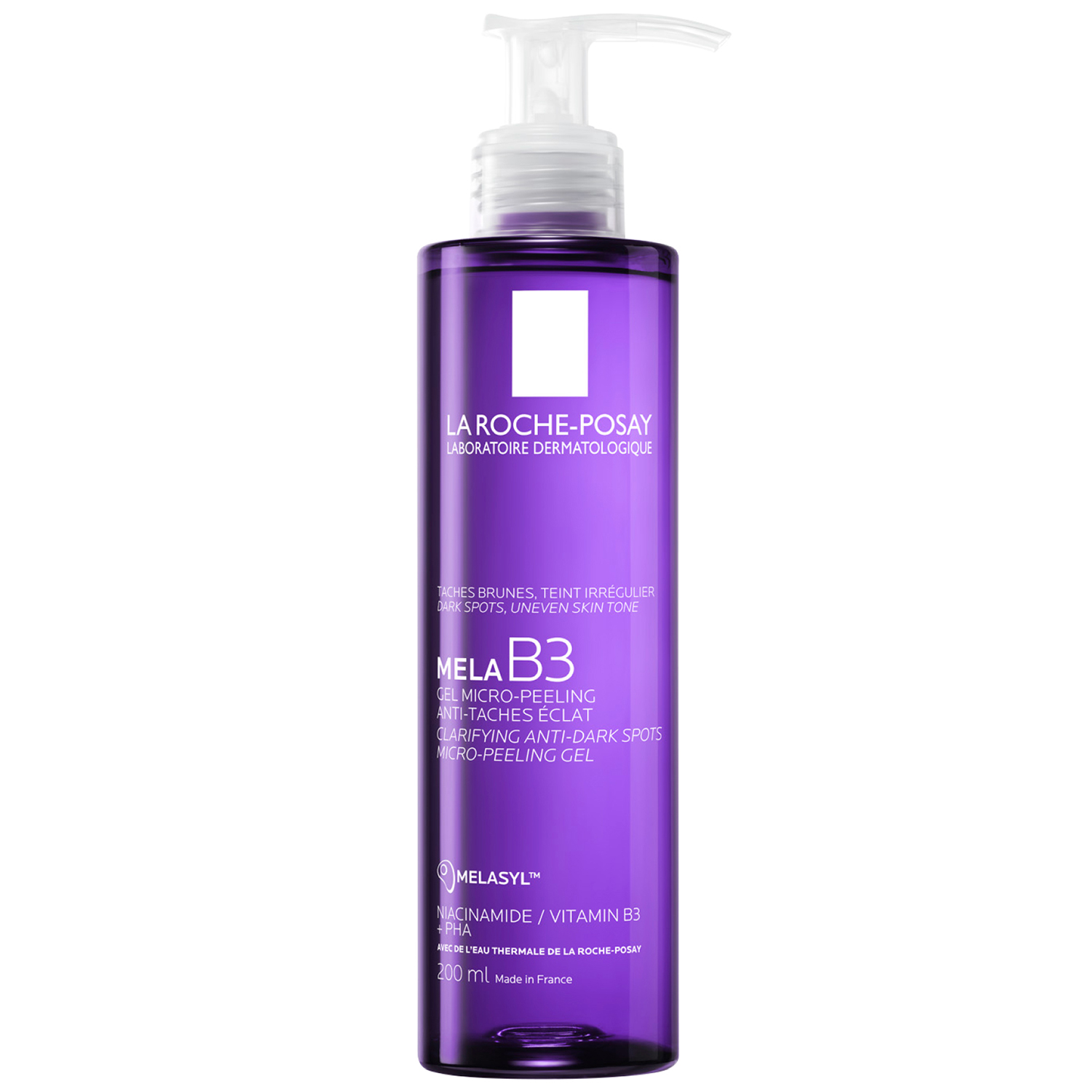 La Roche Posay La Roche-Posay Mela B3, żel mikropeelingujący do twarzy, 200 ml — Składniki i ocena