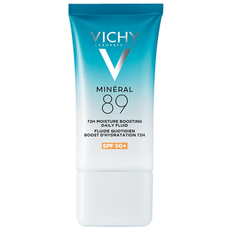 Vichy Mineral 89, niewidoczny krem-fluid nawilżający 72h, SPF 50+, 50 ml - zdjęcie produktu