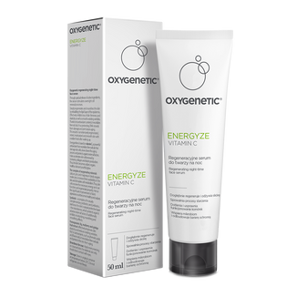 Oxygenetic Energyze Vitamin C, regeneracyjne serum do twarzy na noc, 50 ml KRÓTKA DATA - zdjęcie produktu