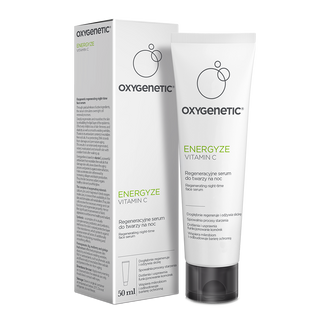 Oxygenetic Energyze Vitamin C, regeneracyjne serum do twarzy na noc, 50 ml - zdjęcie produktu