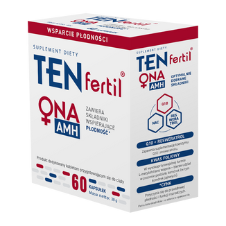 TENfertil Ona AMH, 60 kapsułek USZKODZONE OPAKOWANIE - zdjęcie produktu