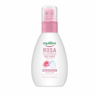 Equilibra Rosa, dezodorant różany w sprayu z kwasem hialuronowym, 75 ml - zdjęcie produktu