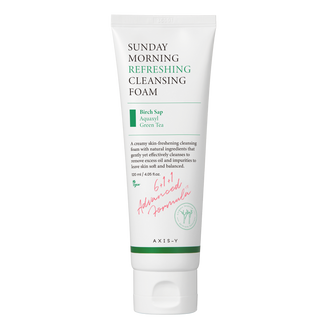 Axis-y Morning Refreshing Cleansing Foam, pianka do mycia twarzy, 120 ml KRÓTKA DATA - zdjęcie produktu