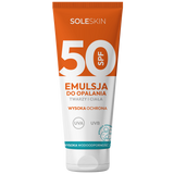 Soleskin, emulsja do opalania twarzy i ciała, SPF 50, od 6 miesiąca, 200 ml - miniaturka zdjęcia produktu