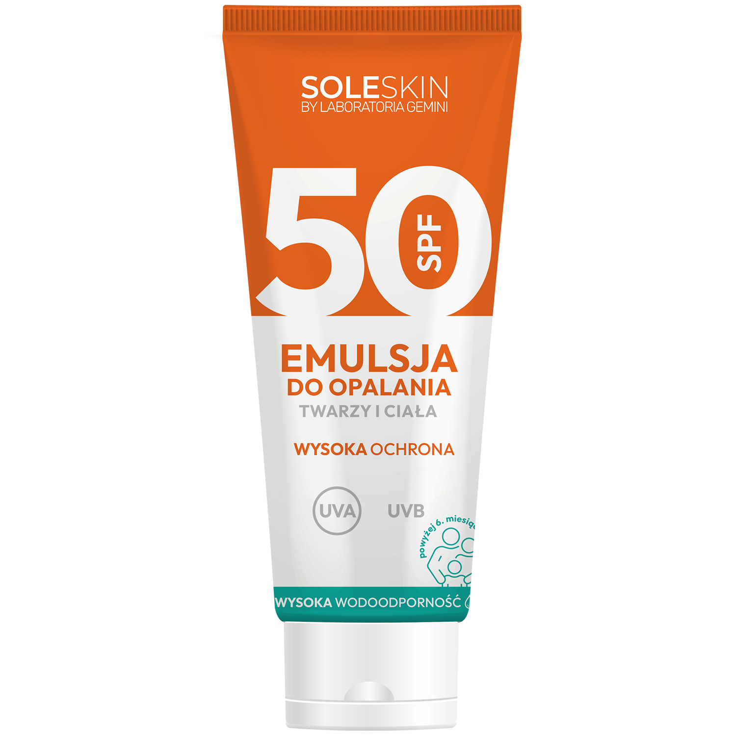 Soleskin Soleskin, emulsja do opalania twarzy i ciała, SPF 50, od 6 miesiąca, 200 ml — Inhaltsstoffe und Bewertung