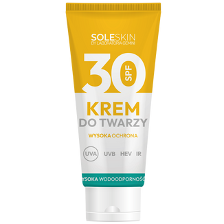 Soleskin, krem do twarzy, SPF 30, 50 ml - zdjęcie produktu