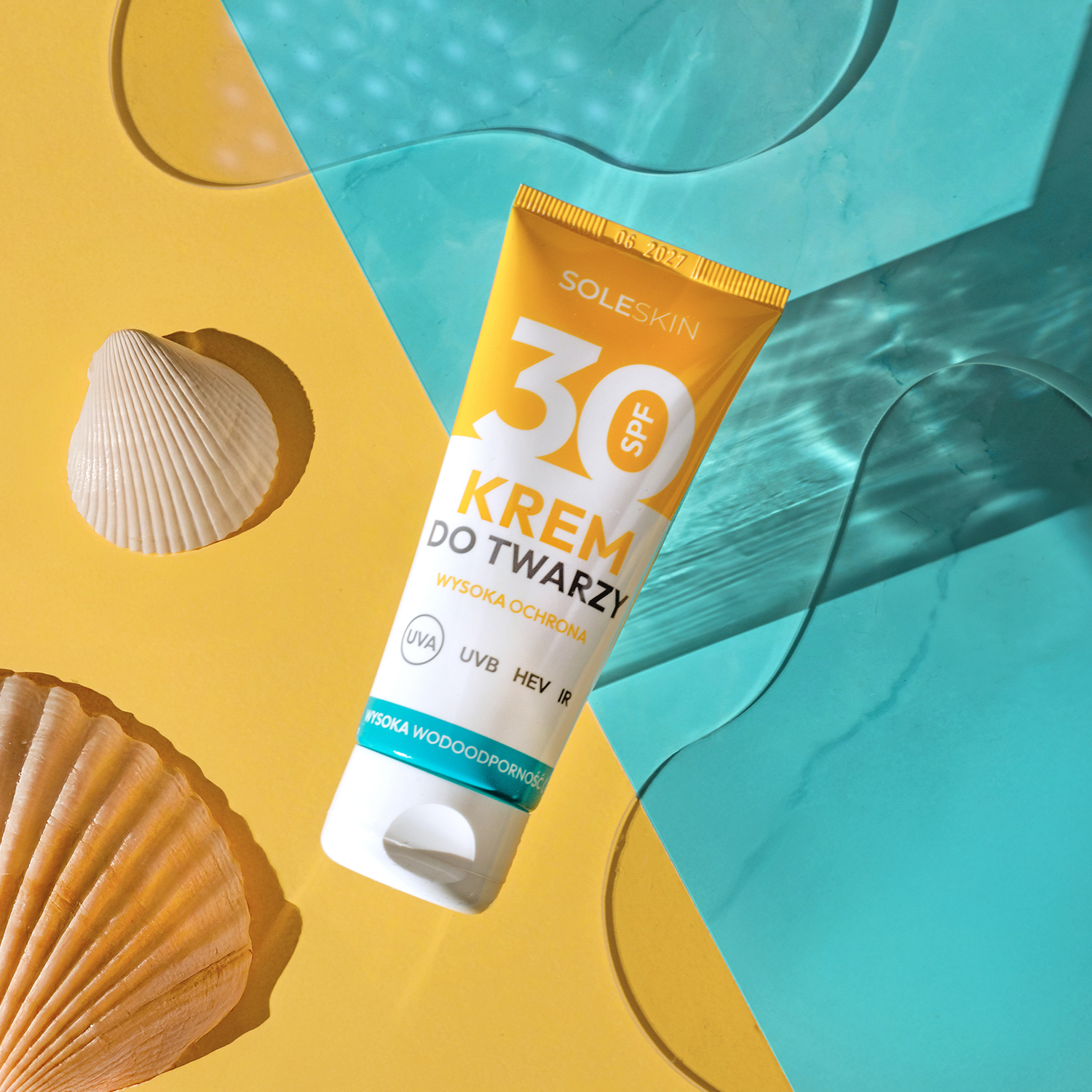 Солнцезащитный крем для лица Soleskin SPF 30, легкий, 50 мл — фото 2