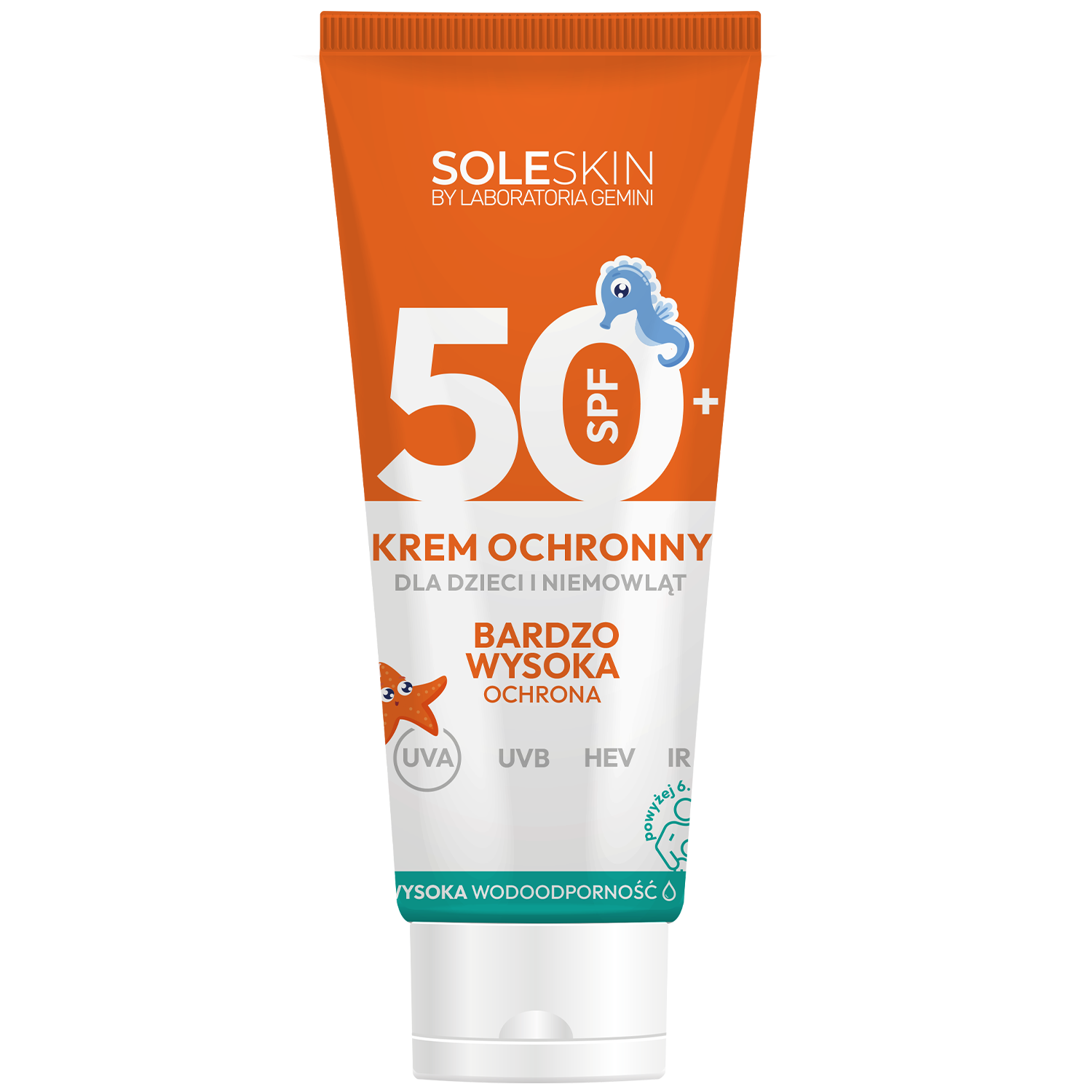 Soleskin Soleskin Kids, krem ochronny dla dzieci i niemowląt, SPF 50+, od 6 miesiąca, 100 ml — Inhaltsstoffe und Bewertung