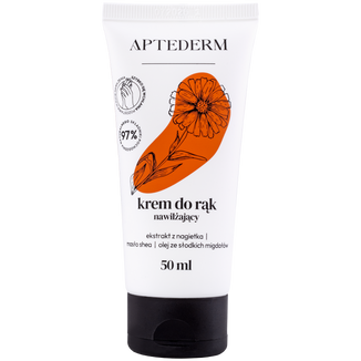 Aptederm, nawilżający krem do rąk, 50 ml KRÓTKA DATA - zdjęcie produktu