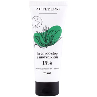 Aptederm, krem do stóp z mocznikiem, 75 ml - zdjęcie produktu