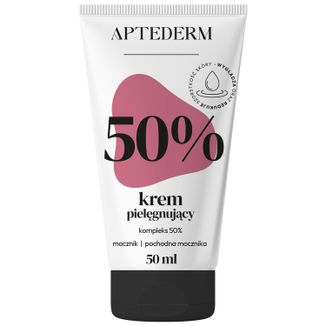 Aptederm, krem pielęgnujący z 50% mocznikiem, 50 ml - zdjęcie produktu