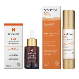 Zestaw Sesderma C-Vit, liposomowe serum do twarzy, 30 ml + Radiance, rozświetlający krem do twarzy, 50 ml - zdjęcie produktu