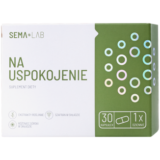 SEMA Lab Na Uspokojenie, 30 kapsułek - zdjęcie produktu