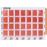 SEMA Protect, kasetka do leków tygodniowa, czterokomorowa - miniaturka zdjęcia produktu