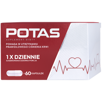SEMA Lab Potas, 60 kapsułek twardych - zdjęcie produktu