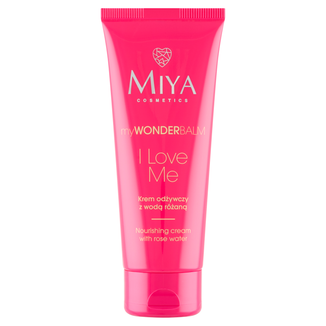 Miya myWONDERBALM I Love Me, krem odżywczy z wodą różaną, 75 ml USZKODZONE OPAKOWANIE Miya myWONDERBALM I Love Me, krem odżywczy z wodą różaną, 75 ml USZKODZONE OPAKOWANIE - zdjęcie produktu