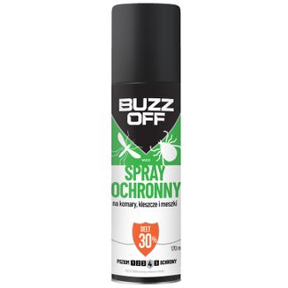 BuzzOff, płyn na meszki i komary, DEET 30%, 170 ml - zdjęcie produktu