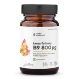 Aura Herbals Kwas Foliowy 800 μg, 60 kapsułek - miniaturka zdjęcia produktu