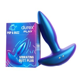 Durex Play Pop & Buzz, wibrujący korek analny - zdjęcie produktu