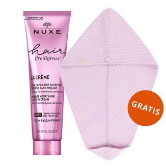 Nuxe Hair Prodigieux, ochronny krem do włosów, bez spłukiwania, 100 ml + turban do włosów gratis - zdjęcie produktu
