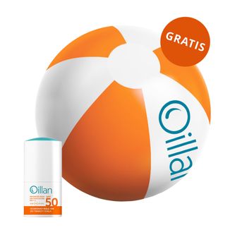 Oillan Sun, ochronny roll-on do twarzy i ciała, SPF 50, 50 ml + piłka plażowa gratis - zdjęcie produktu