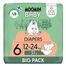 Moomin Baby Diapers, pieluchy, rozmiar 6 Junior, 12-24 kg, 51 sztuk - miniaturka  zdjęcia produktu