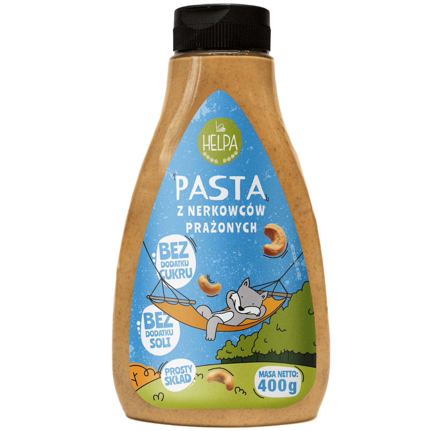 Nieznana Helpa Pasta z nerkowców prażonych, 400 g