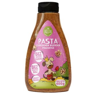 Helpa Pasta z orzechów włoskich prażonych, 400 g - zdjęcie produktu
