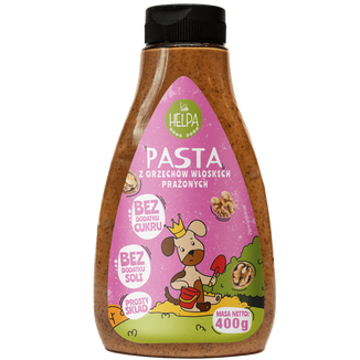 Helpa Pasta z orzechów włoskich prażonych, 400 g - zdjęcie produktu