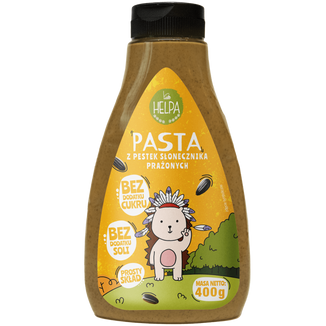 Helpa Pasta z pestek słonecznika prażonych, 400 g - zdjęcie produktu