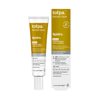 Tołpa Dermo Face Lipidro S.O.S, regenerujący krem-balsam, 40 ml USZKODZONE OPAKOWANIE - zdjęcie produktu