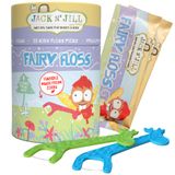 Jack N' Jill  Fairy Floss, nić dentystyczna z uchwytem dla dzieci, smak neutralny 30 sztuk - miniaturka zdjęcia produktu
