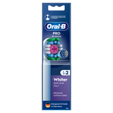 Oral-B Pro 3D White, końcówki wymienne do szczoteczki elektrycznej Clean Maximiser, 2 sztuki - miniaturka zdjęcia produktu