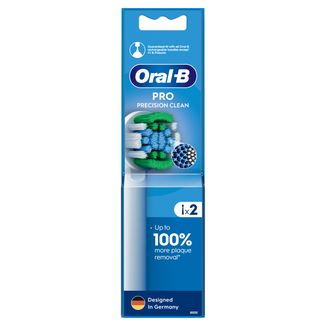 Oral-B Pro Precision Clean, końcówki wymienne do szczoteczki elektrycznej Clean Maximiser, 2 sztuki - zdjęcie produktu