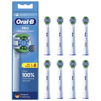 Oral-B Pro Precision Clean, końcówki wymienne do szczoteczki elektrycznej Clean Maximiser, 8 sztuk - zdjęcie produktu