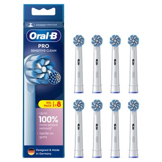 Oral-B Pro Sensitive Clean, końcówki wymienne do szczoteczki elektrycznej, 8 sztuk - zdjęcie produktu